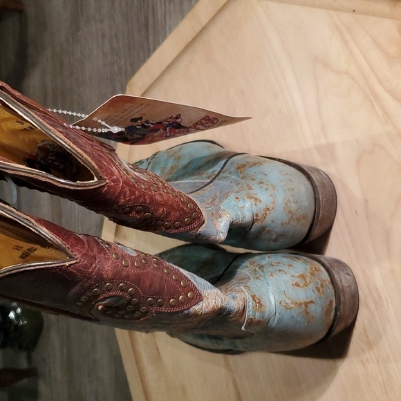 ♥️ NWOB OLD GRINGO STUD BOOTS - Picture 8 of 15